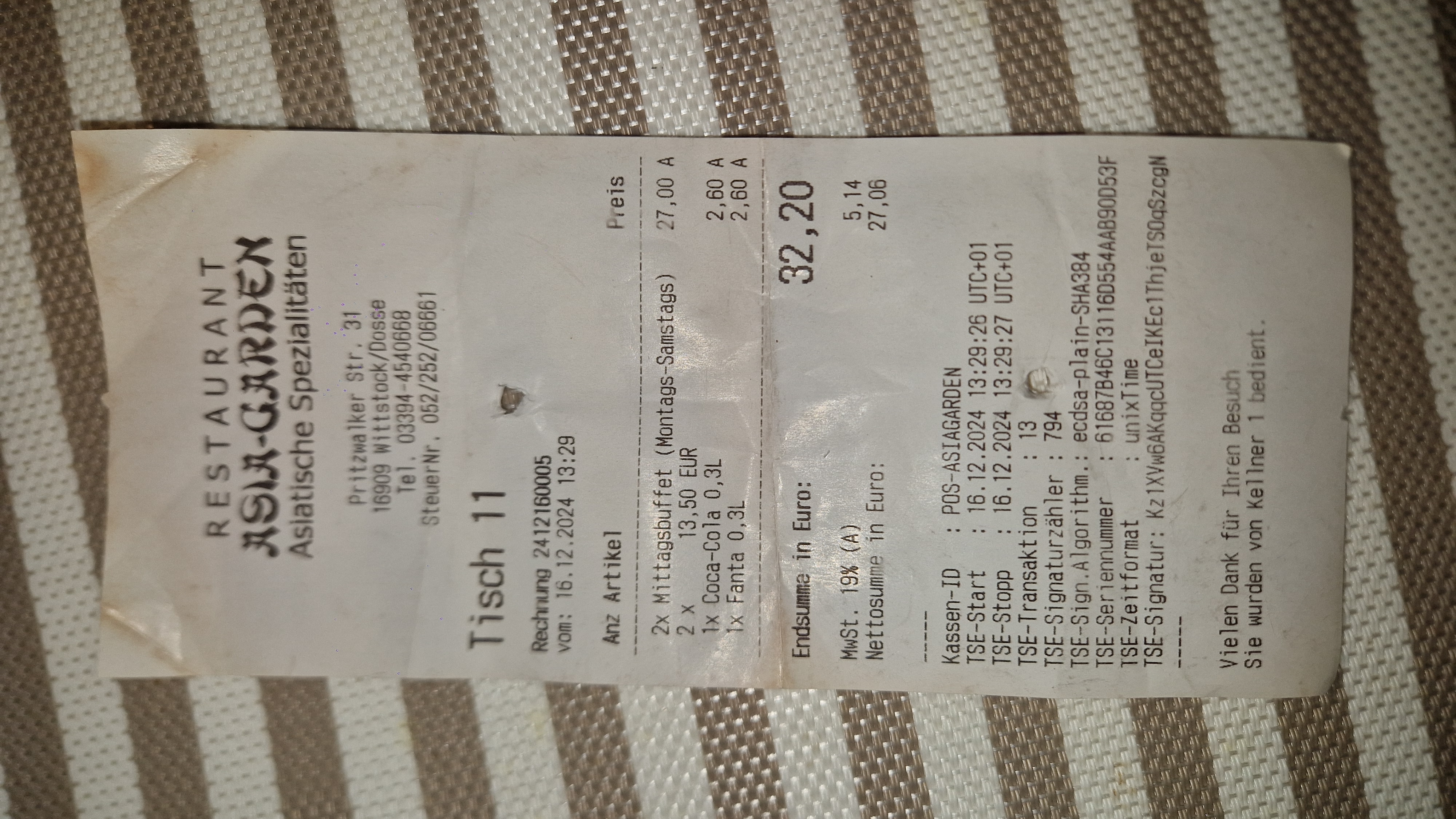 Restaurant Asia-Garden