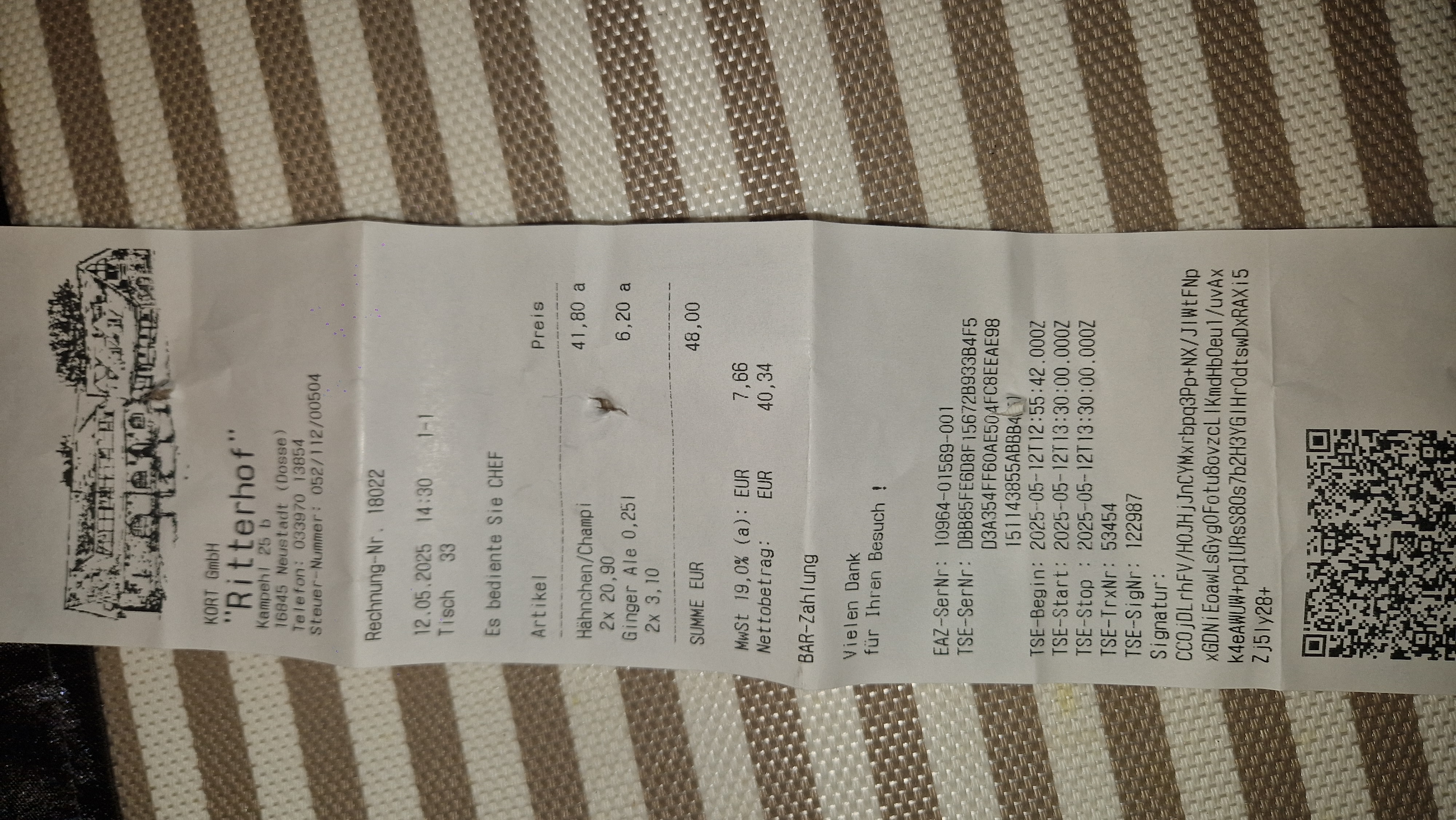 Kort GmbH "Ritterhof"